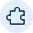 Puzzle piece icon